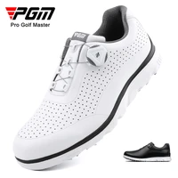 pgm 2022 new golf shoes rotating shoelaces mens shoes light sports ultra breathable golf shoes