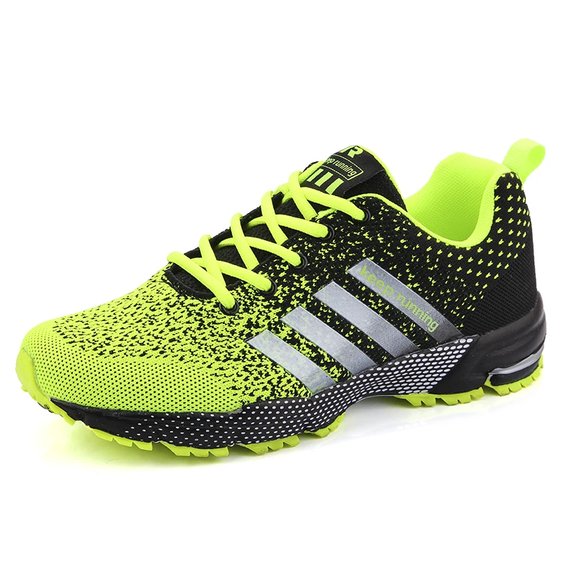 New 2023 Men Running Shoes Breathable Outdoor Sports Shoes Lightweight Sneakers for Women Comfortable Athletic Training Footwear