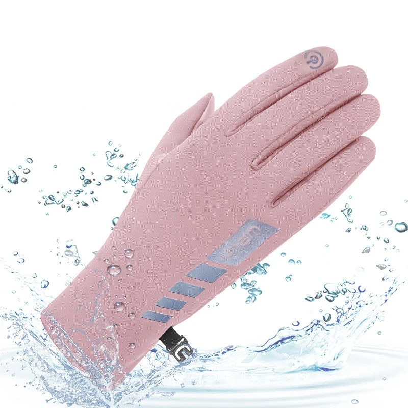 Winter Skiing Gloves Waterproof Thermal Touch Screen Thermal Windproof Warm Gloves Cold Weather Running Sports Hiking Ski Glove