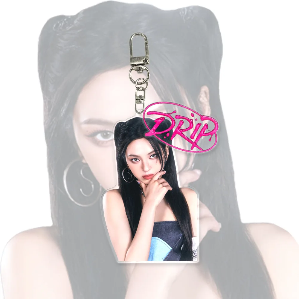 KPOP BABYMONSTER новый альбом DRIP брелок высокого качества акриловый кулон RUKA RORA RAMI AHYEON