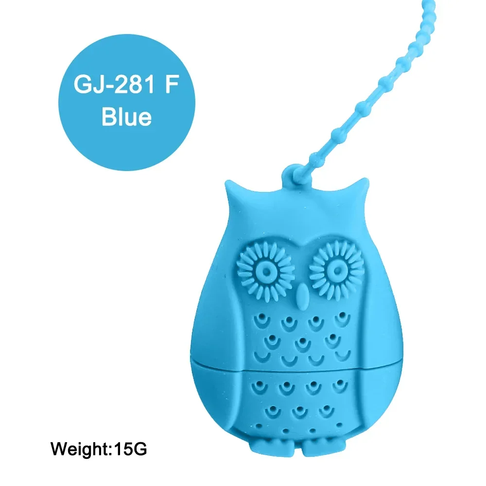 MOONBIFFY Силиконовый заварочный фильтр с совой