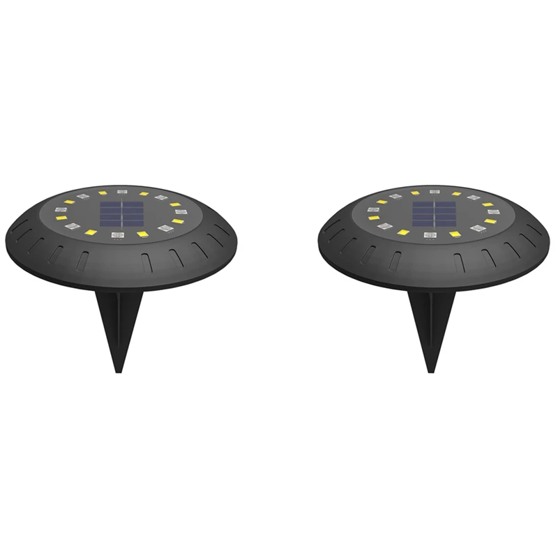 

2 шт., RGB-лампы для солнечной лужайки