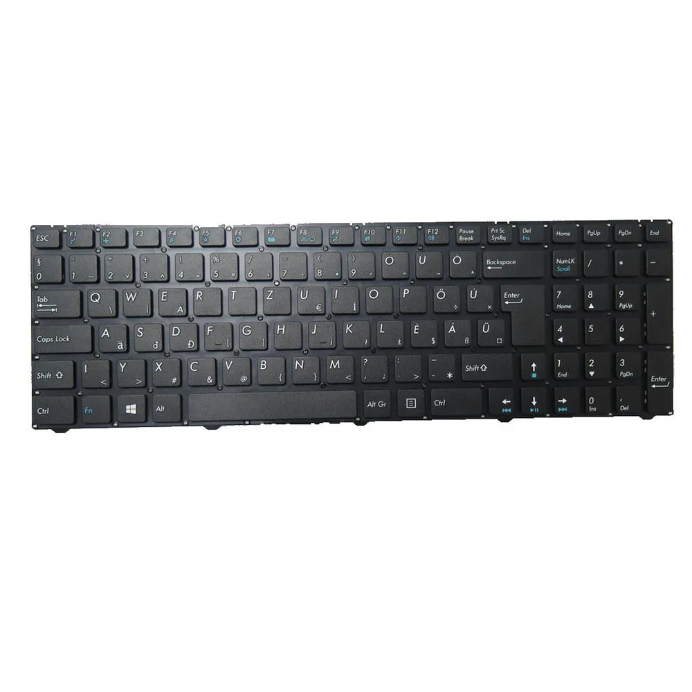 Клавиатура для ноутбука Pegatron D15S V150062SK1 US 0KN0-1B4HU11 без рамки новая Венгрия HU