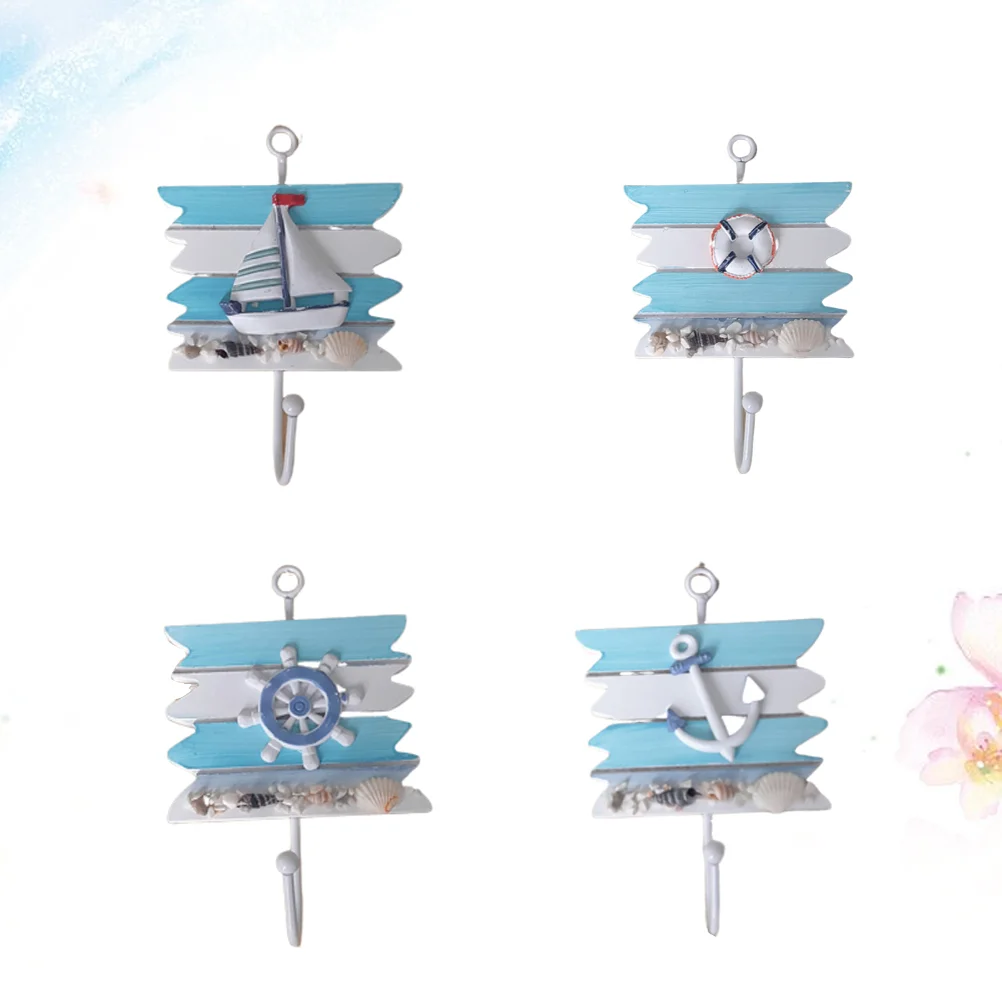 

Украшение для дома, настенная подвесная занавеска, крючки для пальто, украшение для дома в средиземноморском стиле