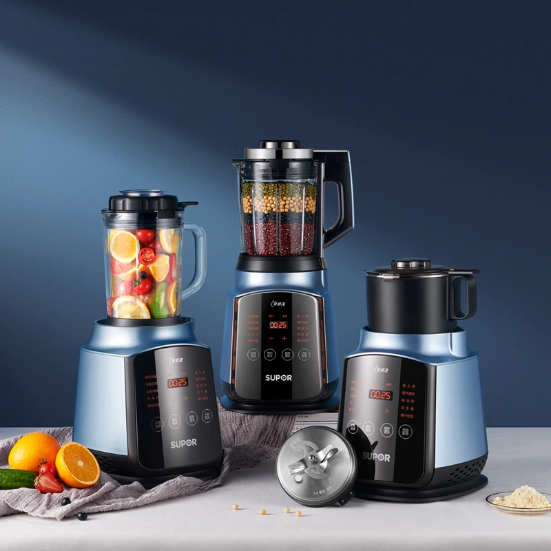 

Supor Wall Breaking Machine Household Bass Multi-function Automatic Heating Baby Auxiliary Soybean Maker High Speed Blender 220V