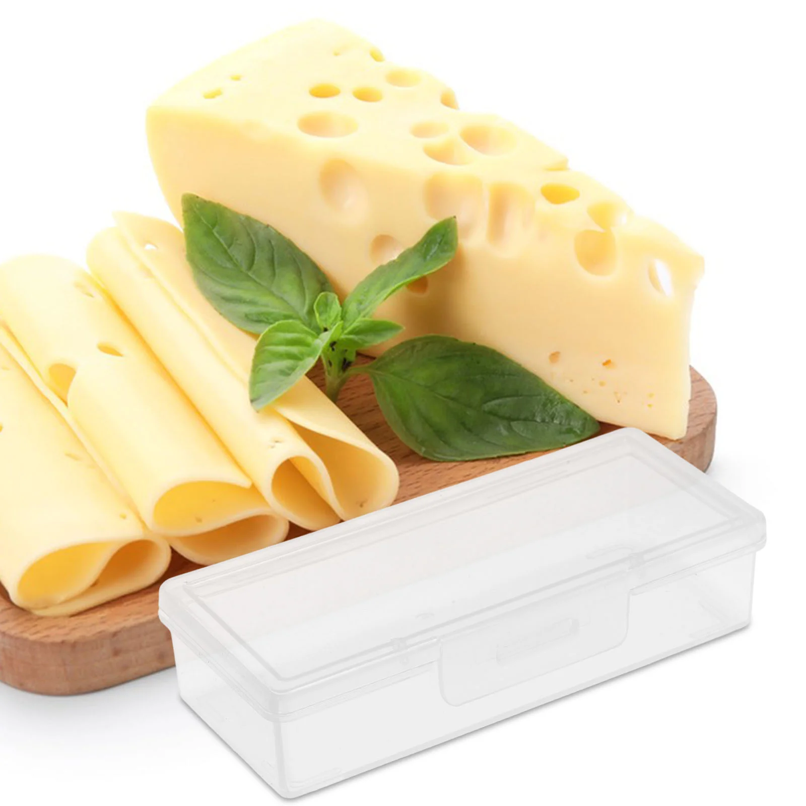 Коробка для хранения сыра контейнер крема нарезанного упаковка холодильника