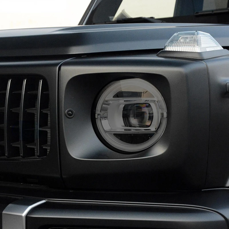 

Car Headlight Protective Film Taillight Smoked Black Tint Wrap Vinyl TPU Sticker For Mercedes Benz G Class W463 2019-Present