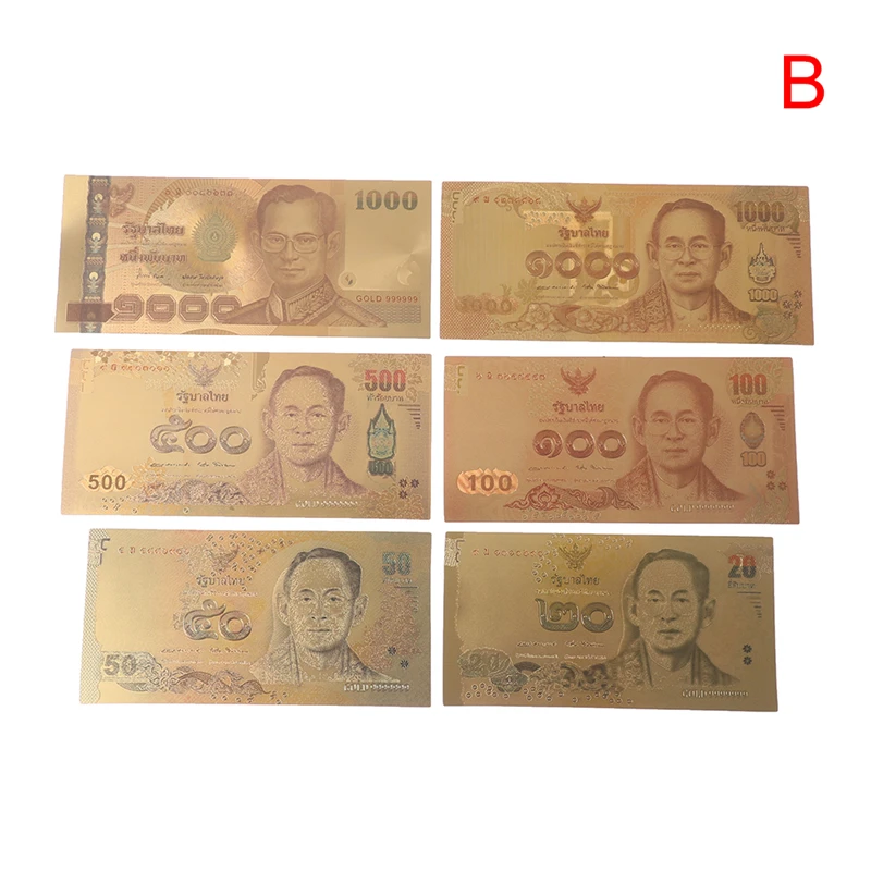 

Копии золотых банкнот Таиланда