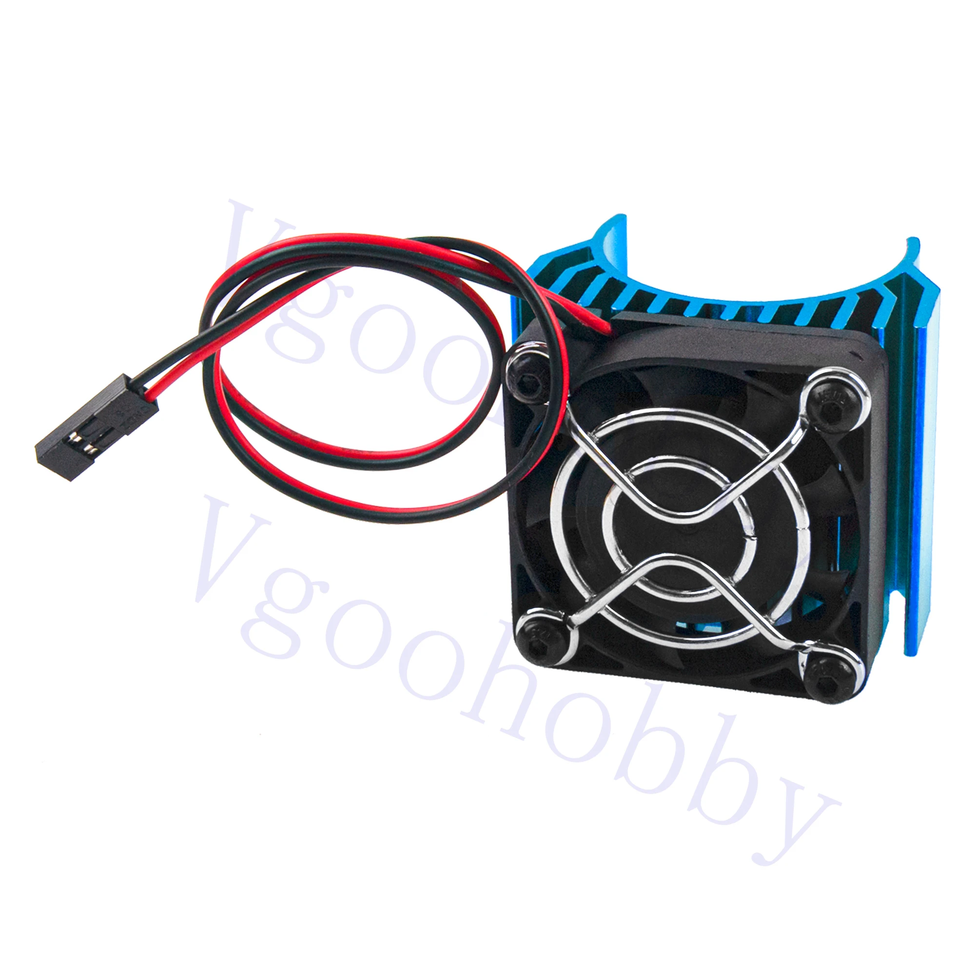 

Aluminum Alloy RC Motor Heatsink with 5V Fan for 550 540 Size for Traxxas Tamiya Redcat HPI Wltoys HSP Losi RC 1/10 Car Truck
