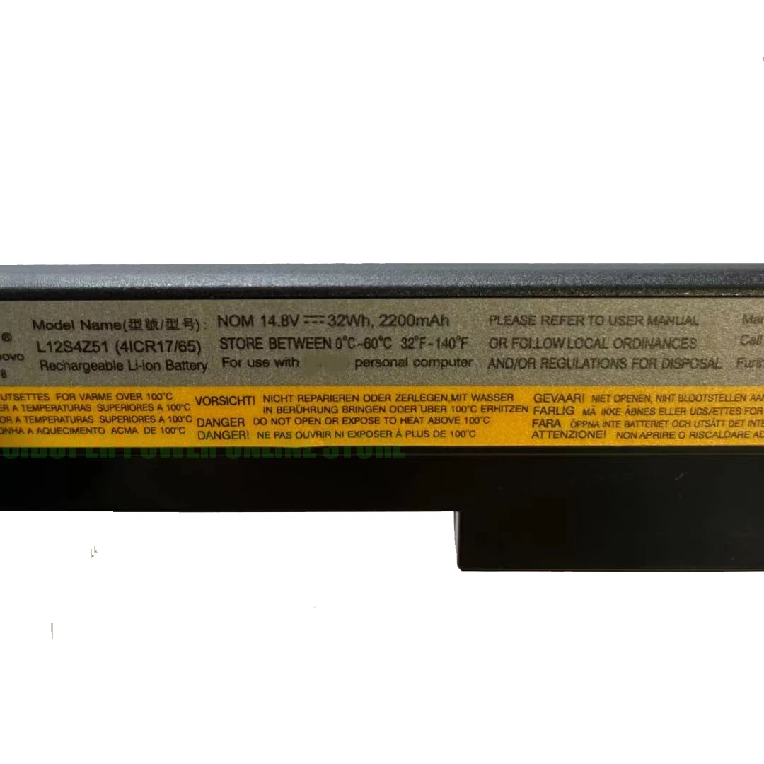 CP аккумулятор для ноутбука L12S4Z51 14 8 В/32 Втч/2200 мАч L12S4Y51 IdeaPad M490s M490SA B4400SA K4250 K4350A K4450