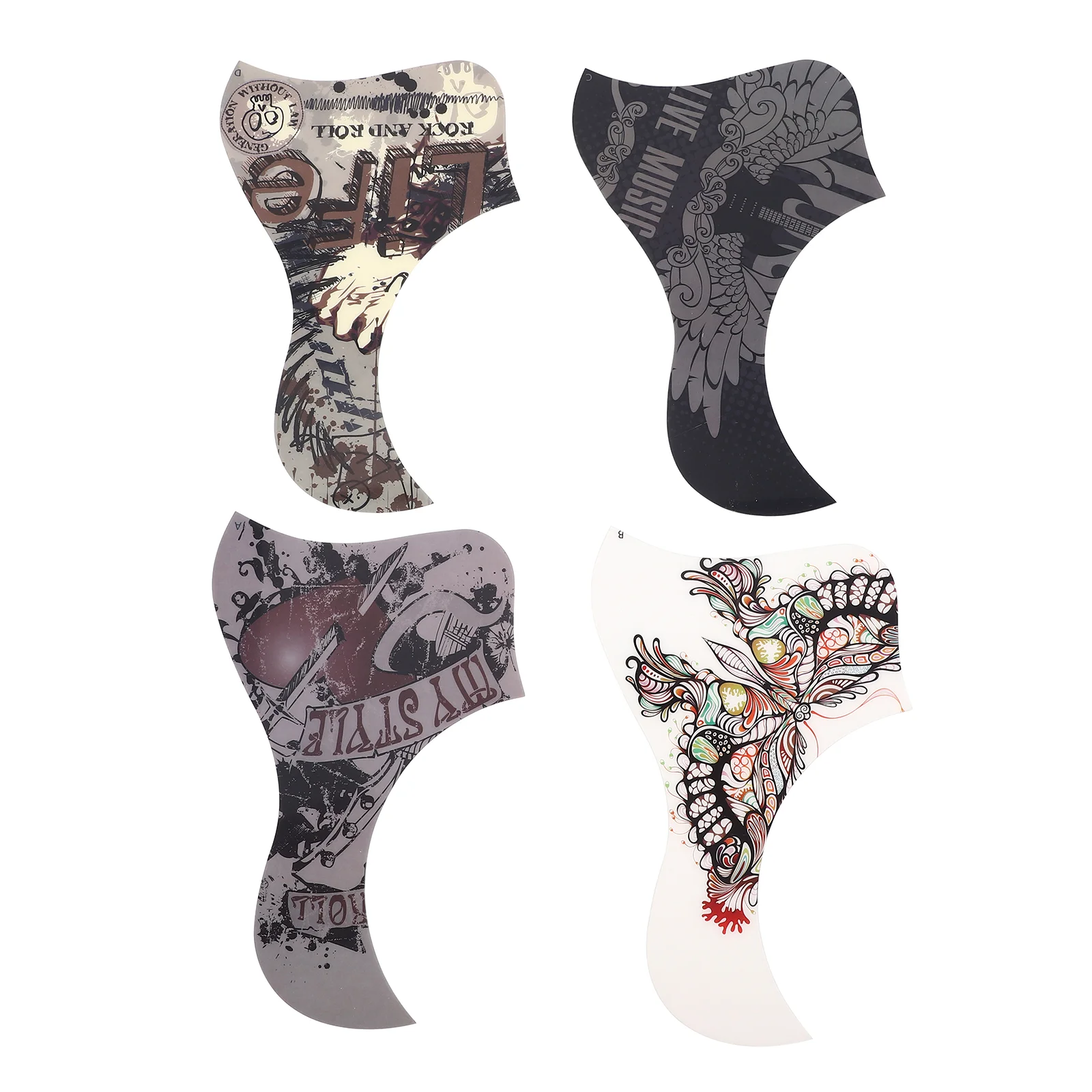 

Guitar Electric Sticker Pickguard Scratch Supplies Acoustic Plate Pick Guards