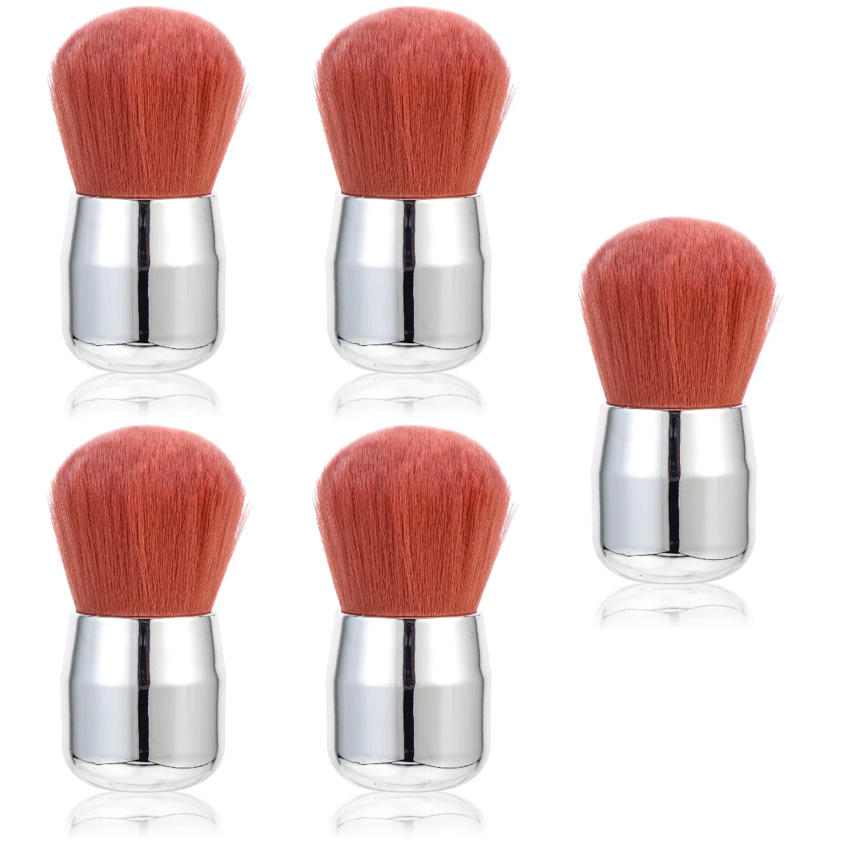 

5pcs Travel Brush Portable Foundation Brush Powder Brush Eye Shadow Brush