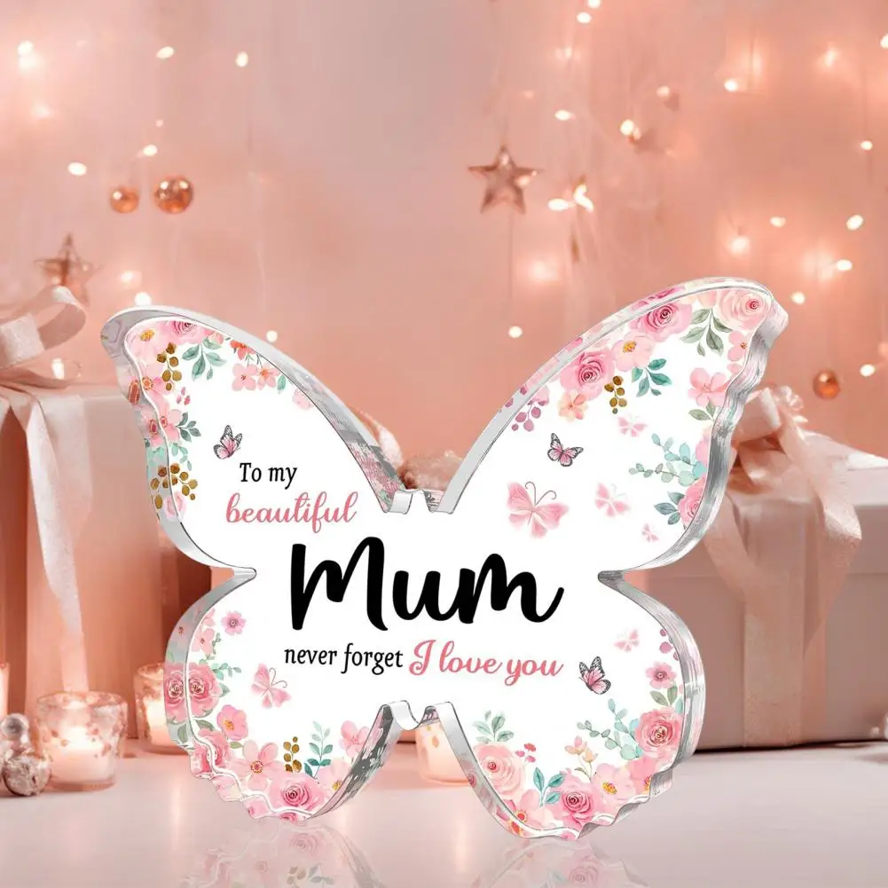 Женский налет с бабочками элегантный акриловый для фотографий