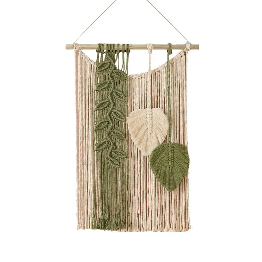 

Bohemian Woven Macrame Tapestry Cotton Hand-woven Wall Room Hanging Home Decor Decor Nursery Decor Children's Kids B2j1
