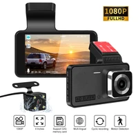 1080p dash cam front and rear view dashcam for car video recorder car camera loop recording 140%c2%b0 wide angle night vision car dvr