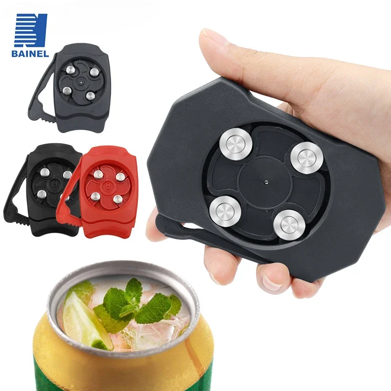 

BAINEL горячие продажи кромкостальные верхние открывалки Новый 1 комплект ручной Открыватель для бутылок Магнитный консервный нож для питья пива кухонные аксессуары