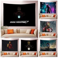 bandai i am iron man diy wall tapestry home decoration hippie bohemian decoration divination cheap hippie wall hanging