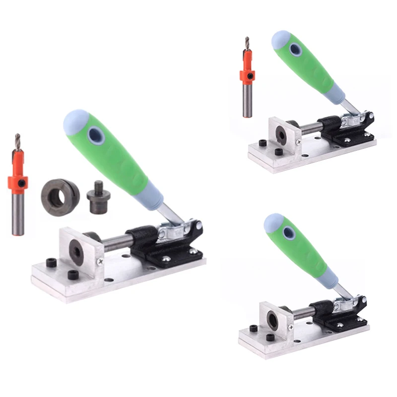 

Ручная машина для облицовки кромок и перфорации, направляющая для отверстий, деревообрабатывающий инструмент для облицовки кромок и кожи