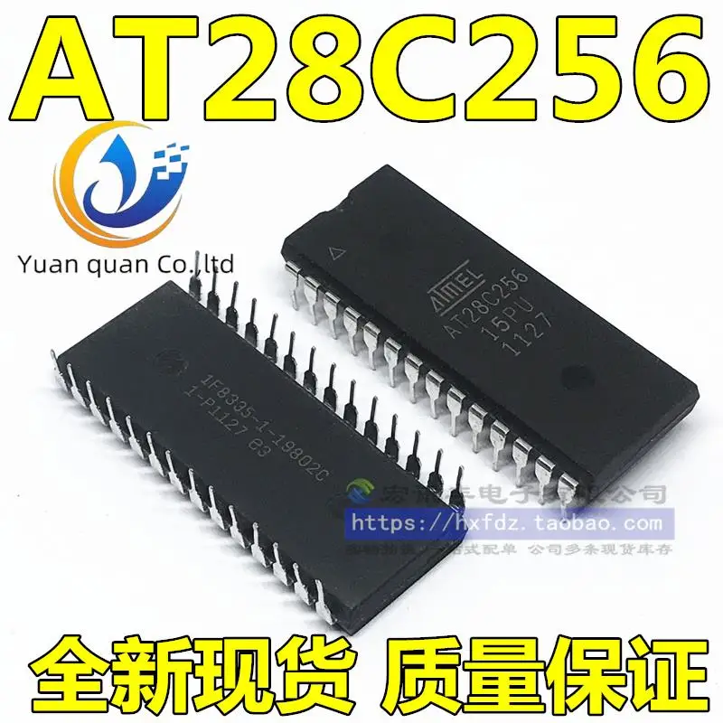 

2pcs original new AT28C256-15PU AT28C256 DIP-28 single chip memory