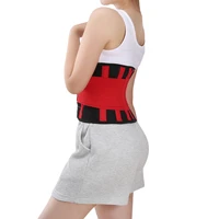 dropshipping waist trimmer slimming body shaper belt waist trainer belt for women and men back support belt waist support