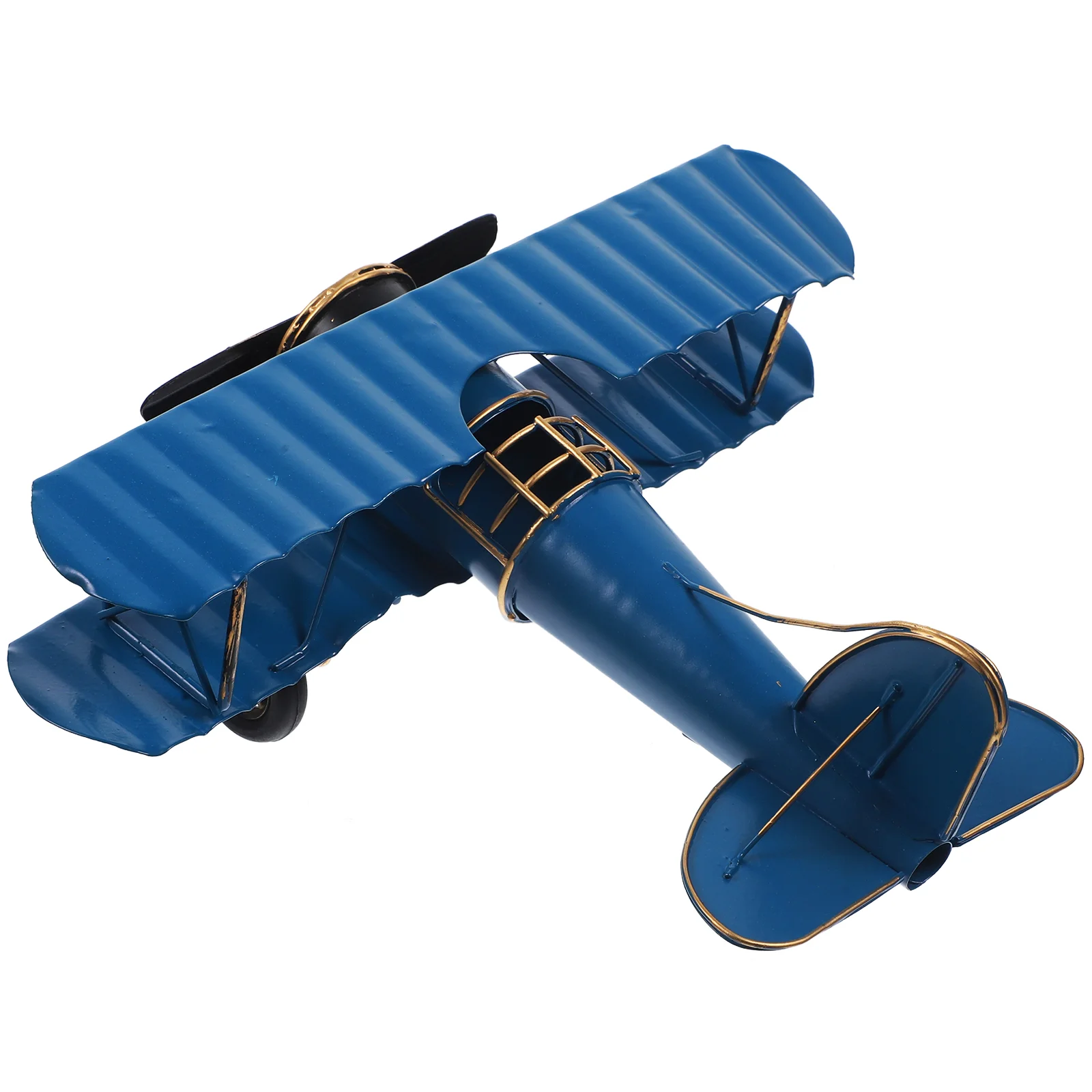 Модель самолета украшение биплан игрушка винтажные самолеты ретро