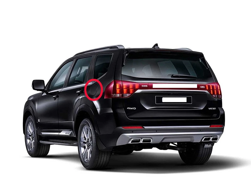 Для Kia Mohave Borrego HM2 2019-2022 автомобильные аксессуары из углеродного волокна крышка