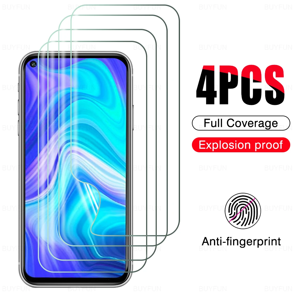 

4PCS Soft Full Cover Hydrogel Films for Xiaomi Redmi note 9 9t 5G 9s 9pro 4G 9pro max 10s 10t 10pro max 11t pro 11s 11pro plus