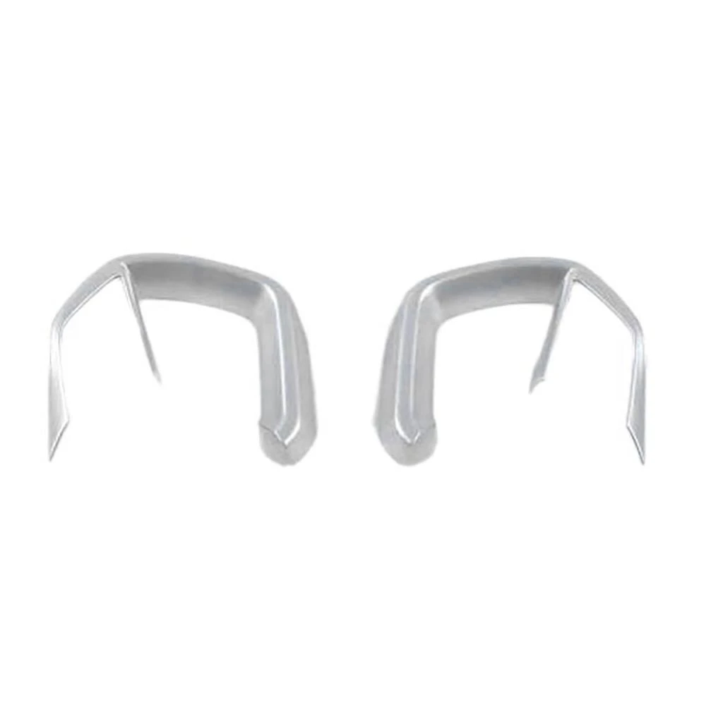 Автомобильная Серебристая накладка на руль с блестками полоску внутреннее