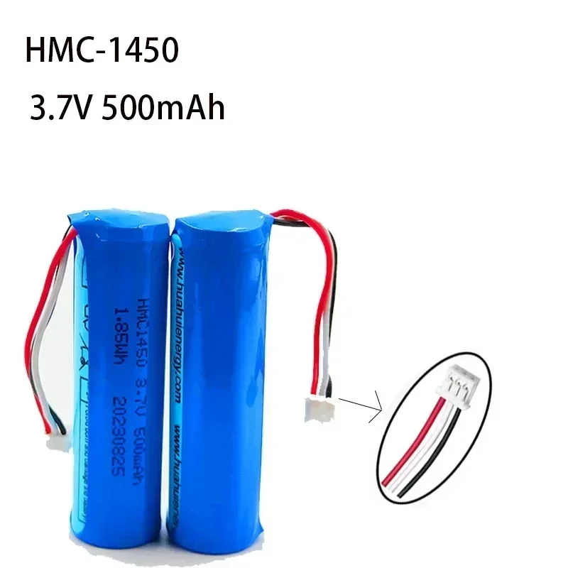 Фото Сменная батарея для 70mai Smart Dash Cam Pro - HMC1450 3.7V 500mAh Li-ion с 3-проводным разъемом 14*50мм (совместима с Midrive D02) №4