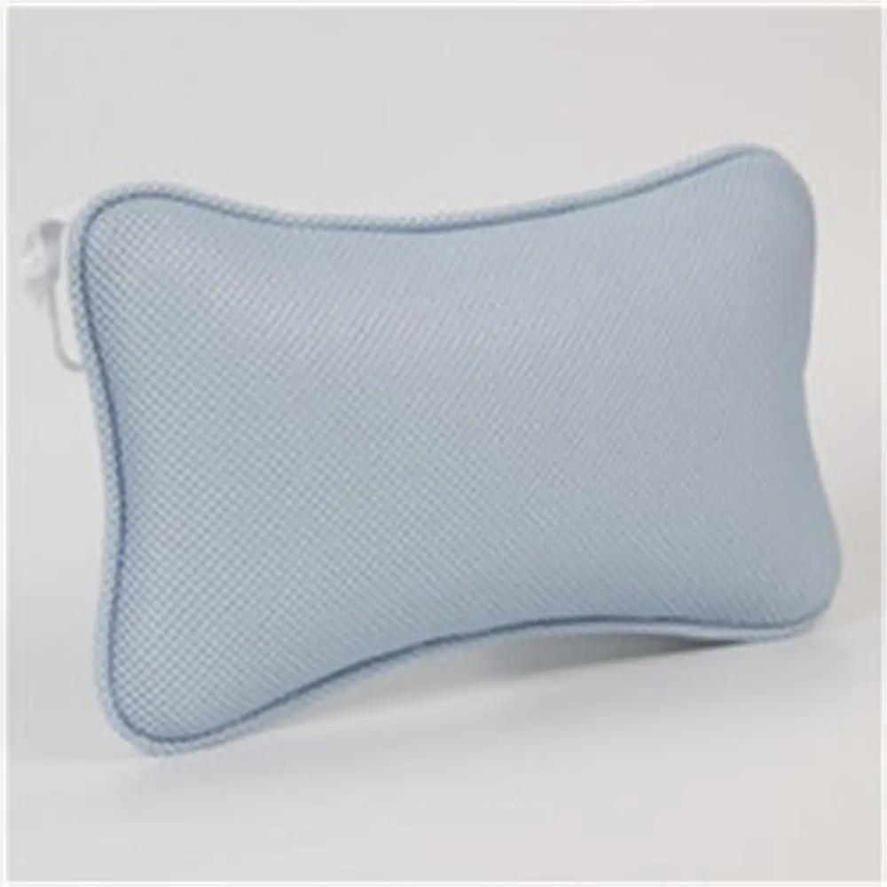

3D Mesh Bone-shaped Bathtub Pillow Pillow Bathroom Shower Headrest SPA Suction Cup Shower Headrest 2023