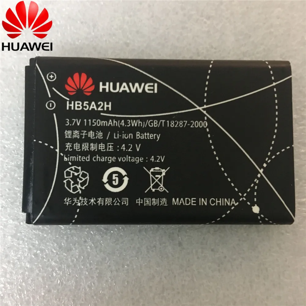 Оригинальный аккумулятор для телефона Huawei HB5A2H T-MOBILE PULSE MINI TAP U7510 U7519 E5220 8000 T550 U1860U3100
