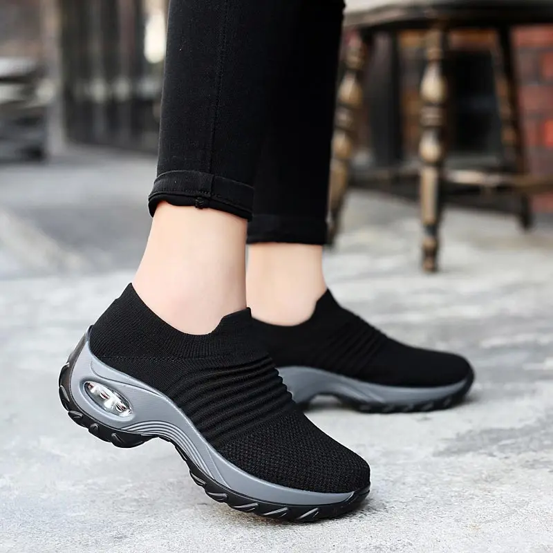 

Platform sports shoes woman vulcanized basketball Gym sneakers tenis casual sport shoes for women Running sneakers trekking