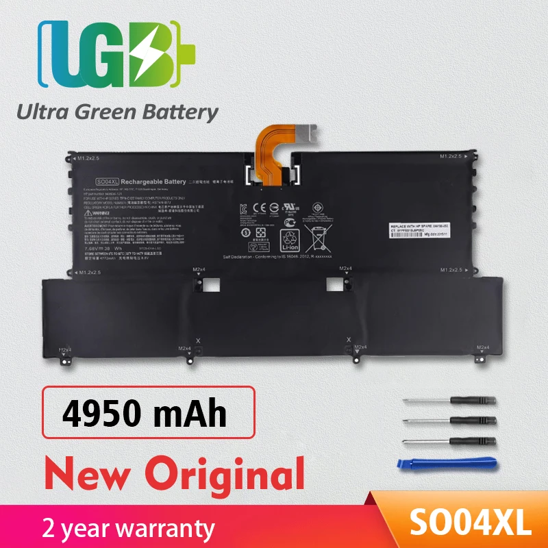 

Оригинальный аккумулятор UGB SO04XL для ноутбука HP Spectre 13, батарея 843534-1C1 844199-855, HSTNN-IB7J S004XL, TPN-C127 13-V000 13-V011DX