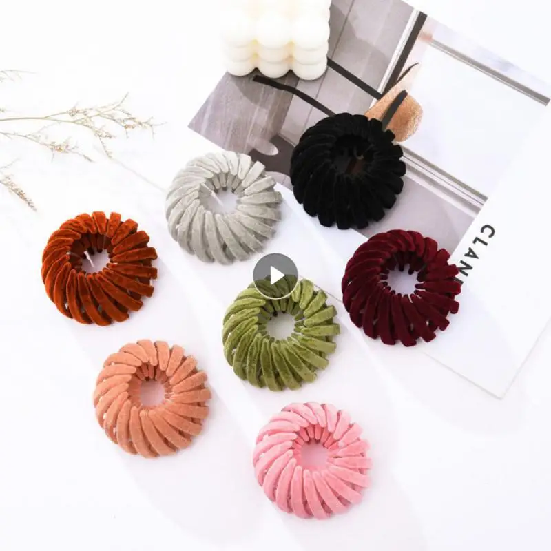 

Шпилька для волос для ленивых людей, гибкие и Нескользящие аксессуары для волос, модный шикарный топ-узел, изысканный конский хвост, фиксированный артефакт