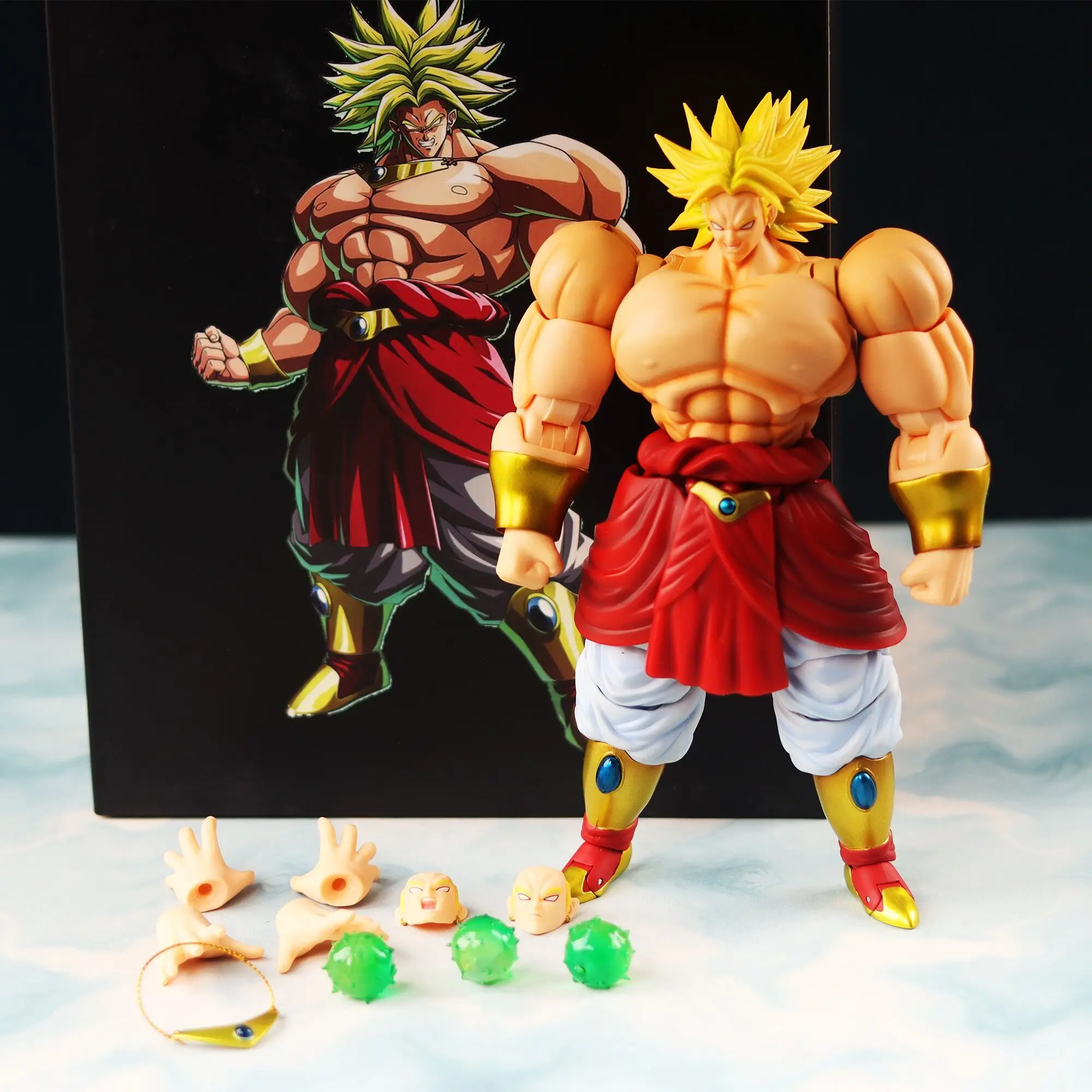Новые игрушки Aas Dragon Ball фигурка Broly фигурки легендарные Super Saiyan аниме-модель