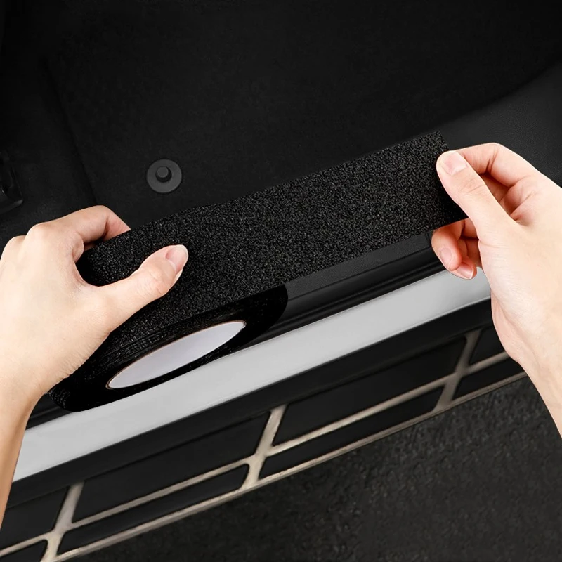 Купи Car Door Protector Stickers Anti Scratch PEVA Nano Tape Auto Trunk Sill Scuff Protector Film Auto Edge Bumper Sticker Protective за 890 рублей в магазине AliExpress