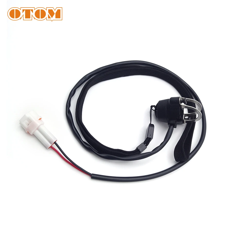 

OTOM переключатель аварийного убийства двигателя мотоцикла, магнитная верхняя крышка с ремешком на запястье, стоп ВКЛ./ВЫКЛ. Для HONDA KTM YAMAHA KAWASAKI SUZUKI