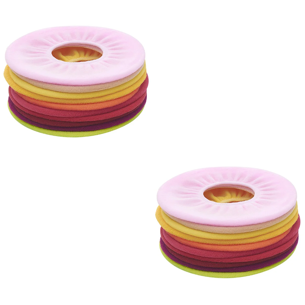 

20 pcs Colorful Toilet Seat Pads Universal Toilet Seat Pads for Bathroom (Assorted Color)