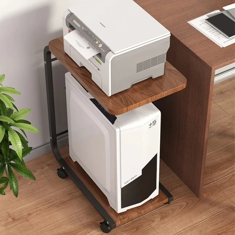 Полка для хранения рулонного принтера съемная подставка настольного компьютера