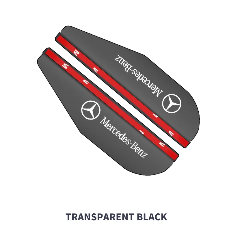 

2 шт., автомобильное зеркало заднего вида, козырек от дождя, наклейка на козырек для бровей, автоаксессуары для Mercedes Benz W245 W246 W247, черный B-Class Grand Edition