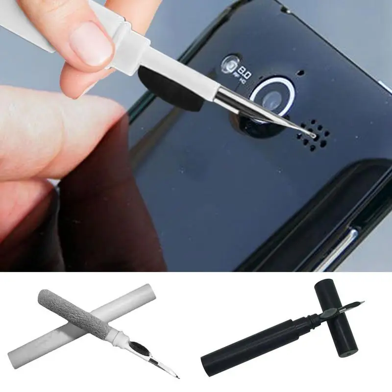

Earphone Cleaning Pen Universal Brush For Electronic Gadgets Durable Cleaning Tool For Earbud Camera Keyboard & Digital Products