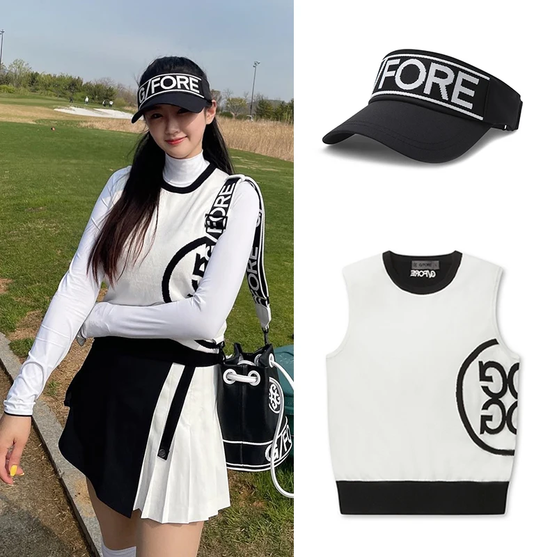 

G's 22 New Women's Clothing Original Single Golf Ladies Clothing Set Summer Sleeveless Vest Outdoor Leisure Sports Vest 골프 조끼