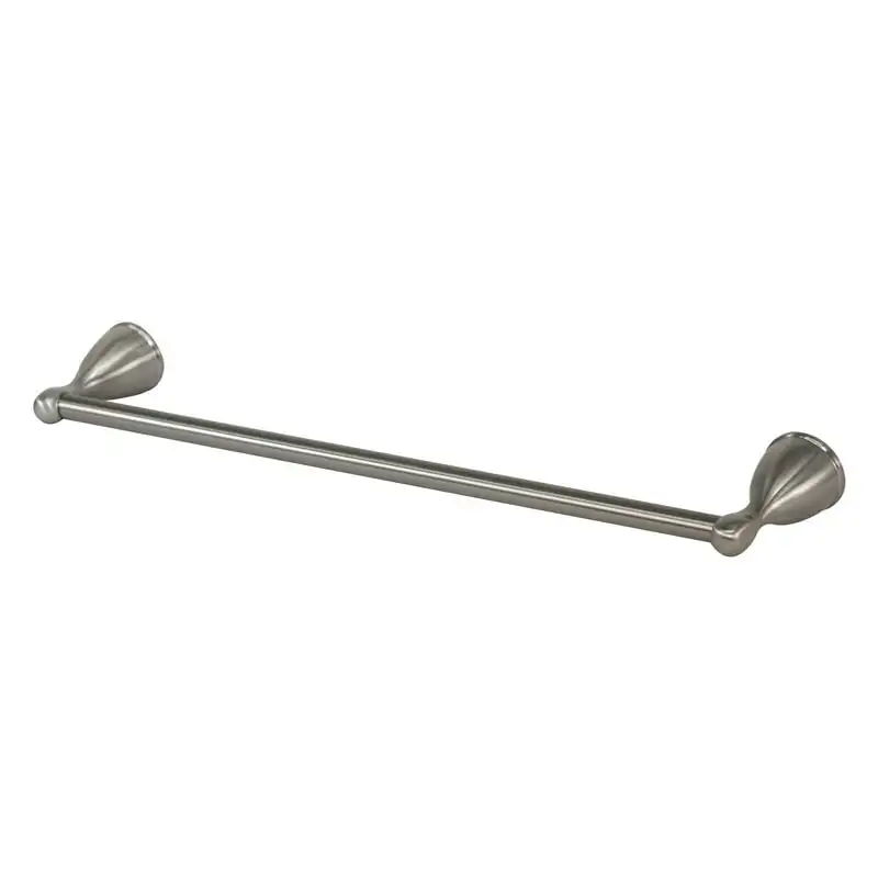 

Transitional 18-inch Towel Bar for Bathroom Bedroom Closet or Kitchen Brushed Nickel