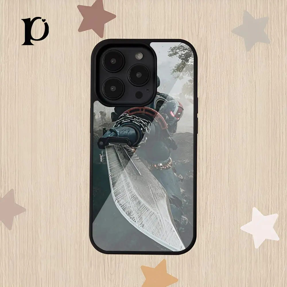 Чехол для телефона W-Warham-mers 40k-ES MAISTO чехол из ПК + ТПУ Iphone 16 15 14 13 11 12 Pro Max Xr X Xs 8 7 Plus