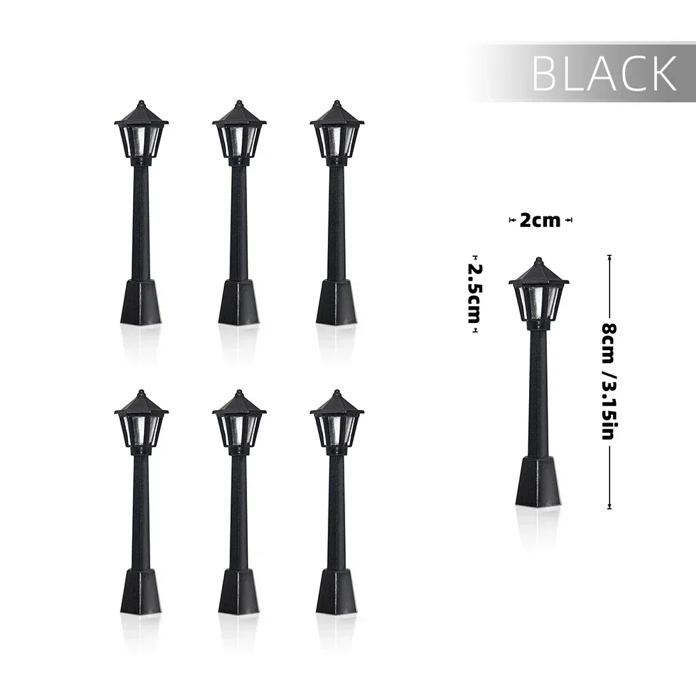 Пластиковые миниатюрные фонари 6/12 шт.