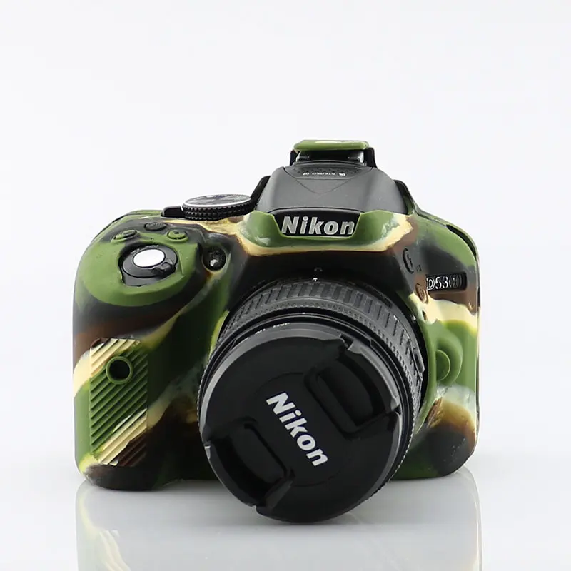 Мягкий силиконовый чехол для камеры Nikon Z7 Z6 Z5 D780 D750 D850 D3300 D3400 D3500 D5300 D5500 D5600 D7100 D7200