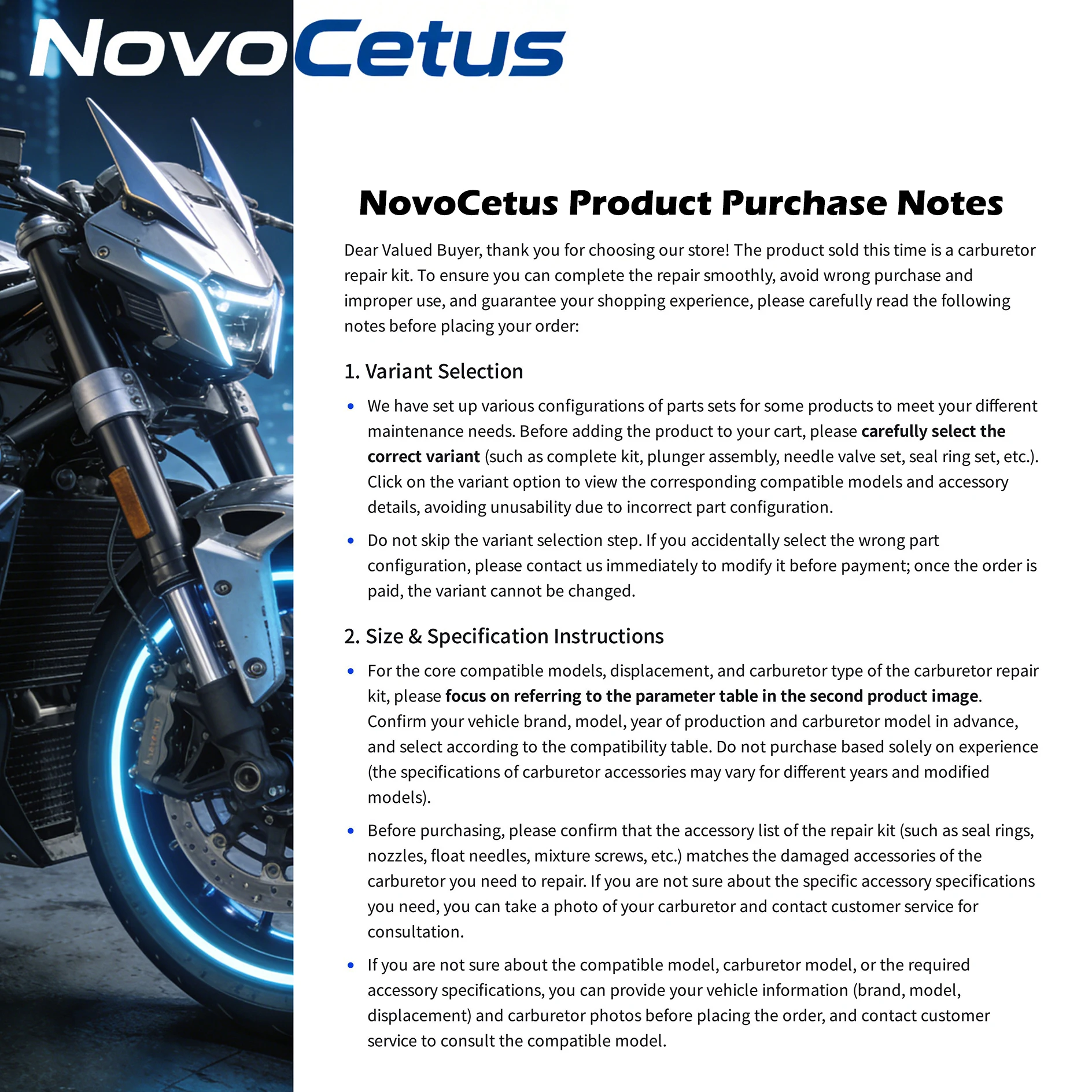 Фото [NovoCetus] 16100-KBR-730 Запчасти для карбюратора Honda XL250/XL250S VE39B A с плунжерным узлом №3
