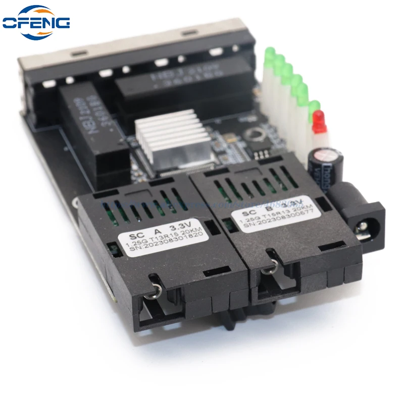 Оптоволоконный коммутатор Ethernet, оптический медиаконвертер ...