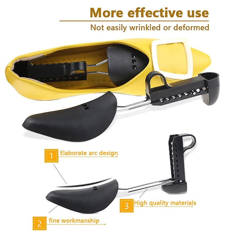 

1Pair Adjustable Shoe Stretcher Shoe Tree Prevent The Crease Wrinkle Deformat Shoe Expander For Men Women