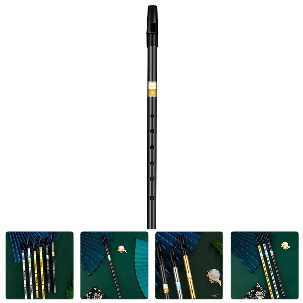 

1Pc Metal 6 Hole Recorder Creative Soprano Recorder Children Beginner Clarinet